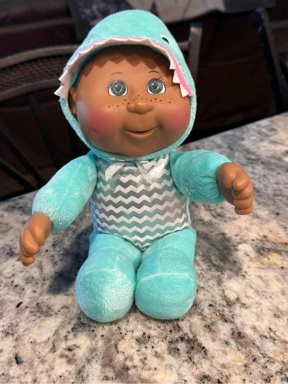 Cabbage Patch Kids Cuties Exotic Friends shark doll,  collectible series